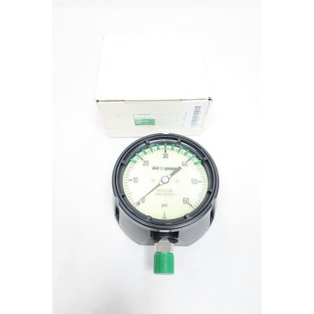 4-1/2In 1/2In 0-60Psi Npt Pressure Gauge